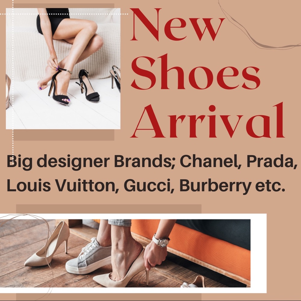New luxury / designer shoes listed in my closet